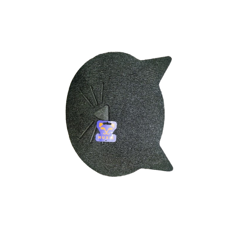 kopija iš NUXIE® kačių ir šunų dubenėlių padėklas, atsparus vandeniui, neslystantis 43 cm Juodas